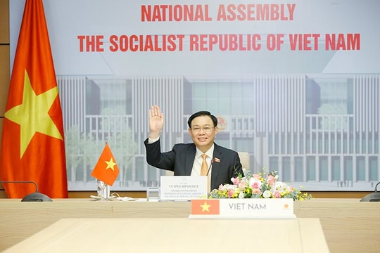 Chủ tịch Quốc hội Vương Đình Huệ tham dự Hội nghị các Chủ tịch Quốc hội thế giới lần thứ 5
