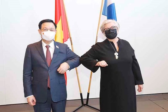 Củng cố hơn mối quan hệ hữu nghị, hợp tác nhiều mặt Việt Nam-Phần Lan