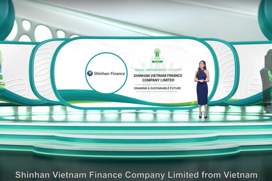 Shinhan Finance được vinh danh Doanh nghiệp Trách nhiệm châu Á 2021