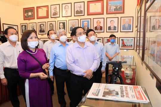 Thủ tướng Phạm Minh Chính: “Lấy khó khăn, thách thức làm động lực phấn đấu”