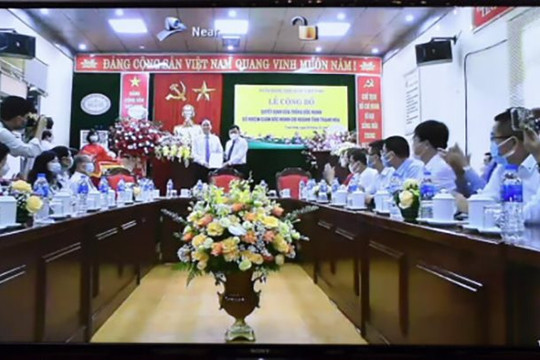 Bổ nhiệm Giám đốc NHNN Chi nhánh tỉnh Thanh Hóa