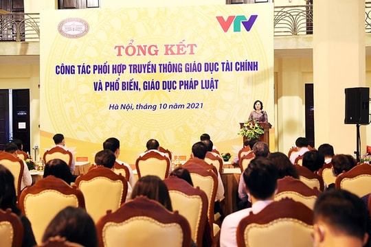 Tổng kết công tác phối hợp truyền thông giáo dục tài chính, phổ biến pháp luật