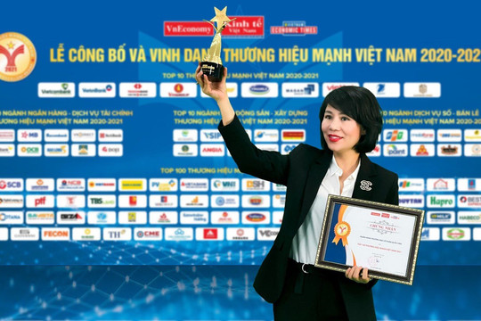 Lần thứ 6 liên tiếp NCB lọt TOP 100 Thương hiệu mạnh Việt Nam 2021