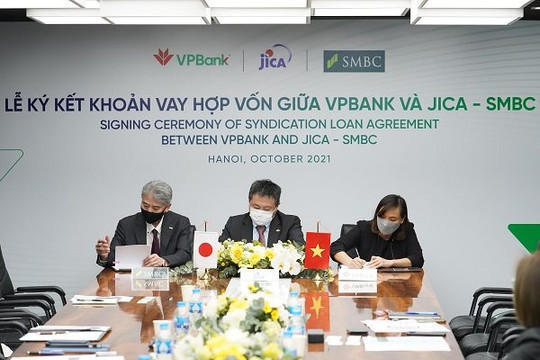 VPBank nhận gói vay hợp vốn 100 triệu USD từ JICA và SMBC