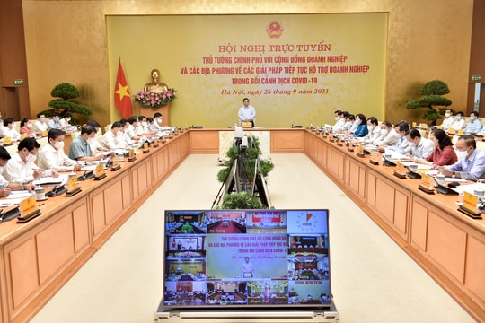 Chính phủ sẽ tiếp tục đồng hành, thực hiện các giải pháp để hỗ trợ doanh nghiệp, người dân