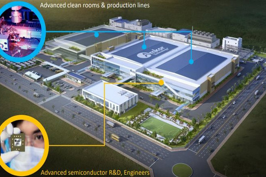 'Ông lớn' công nghệ Amkor rót 1,6 tỷ USD đầu tư vào Việt Nam