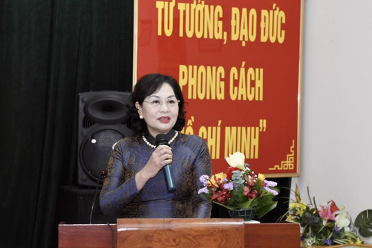Thống đốc NHNN Nguyễn Thị Hồng tham dự Ngày hội Đại đoàn kết dân tộc phường Chương Dương