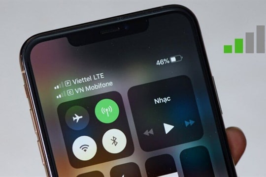 Cách khắc phục lỗi thu sóng yếu cho iPhone 