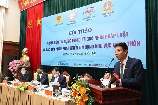 Góc nhìn của thẩm phán về "tín dụng đen"