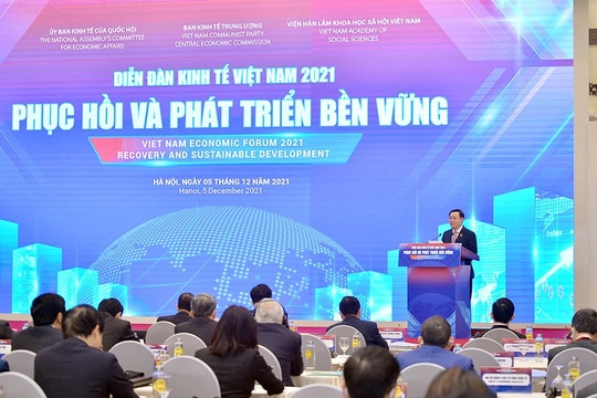 Diễn đàn Kinh tế Việt Nam 2021: Cởi mở, đa chiều và toàn diện