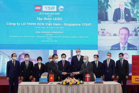 Tập đoàn LEGO thông báo đầu tư hơn 1 tỷ USD xây dựng nhà máy tại Việt Nam