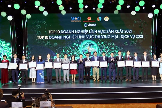 Vinamilk trong Top 10 Doanh nghiệp Phát triển bền vững nhất Việt Nam 2021