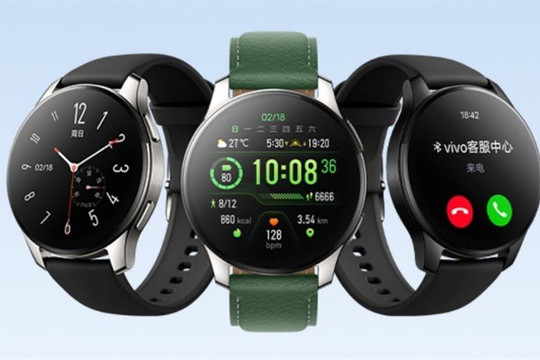 Vivo Watch 2 hỗ trợ nghe gọi, đo nhịp tim