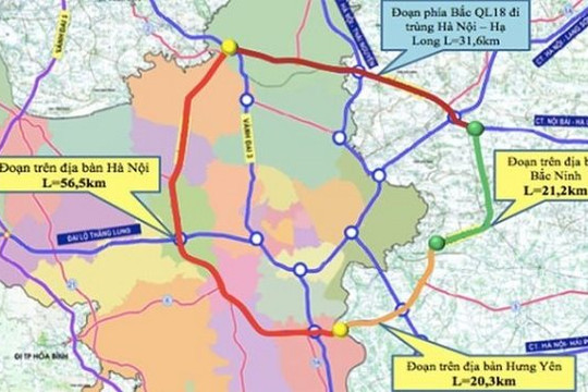 Xem xét việc thực hiện Dự án đầu tư xây dựng tuyến đường Vành đai 4 – Vùng Thủ đô Hà Nội