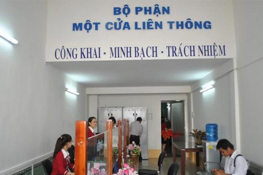 Triển khai nghiêm túc, hiệu quả việc tiếp nhận, giải quyết thủ tục hành chính theo cơ chế một cửa, một cửa liên thông