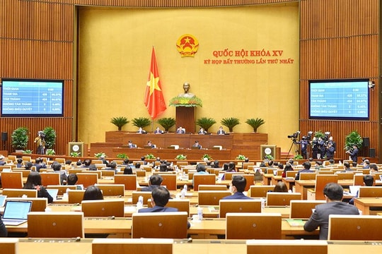 Quốc hội thông qua Nghị quyết về Chương trình phục hồi và phát triển kinh tế - xã hội