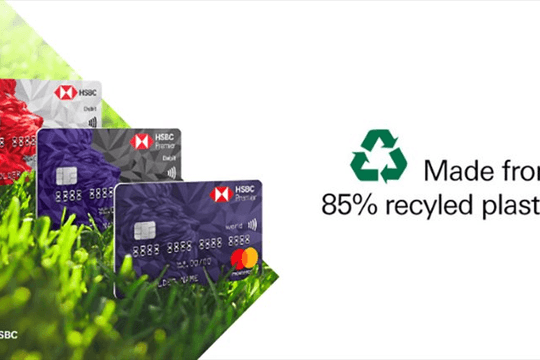 HSBC ra mắt thẻ thanh toán bằng nhựa tái chế đầu tiên tại Việt Nam   