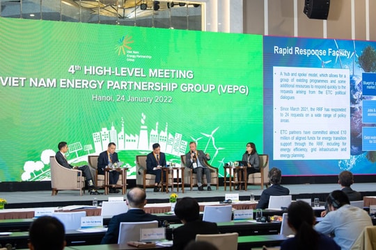 Hội nghị cấp cao lần thứ 4 Nhóm Đối tác Năng lượng Việt Nam