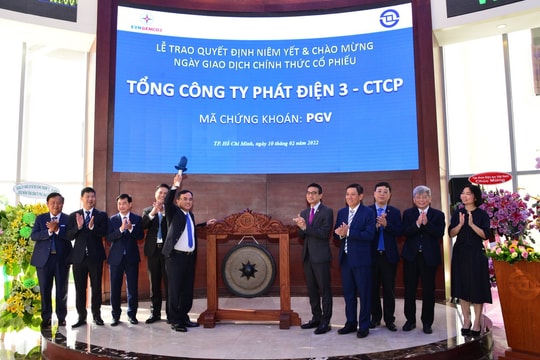 Cổ phiếu PGV chính thức giao dịch trên HOSE