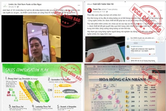 Cảnh báo rủi ro kinh doanh đa cấp qua ứng dụng Limbic Arc