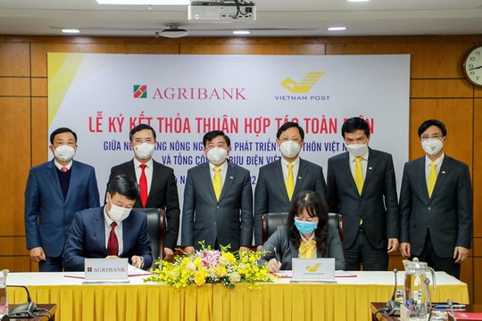 Agribank và Vietnam Post ký thỏa thuận hợp tác toàn diện
