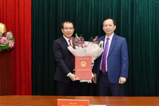 Tiếp nhận và bổ nhiệm Phó Vụ trưởng Vụ Kiểm toán nội bộ NHNN