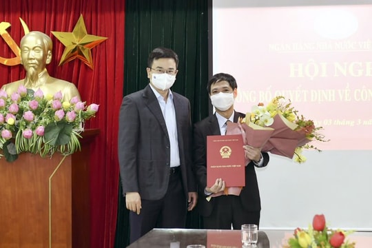 Bổ nhiệm Phó Vụ trưởng Vụ Thanh toán