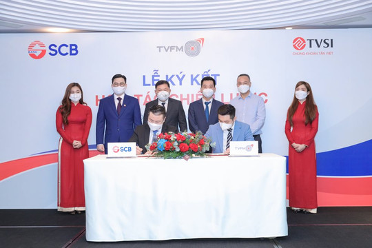 SCB ký thỏa thuận hợp tác với Công ty Quản lý Quỹ Tân Việt