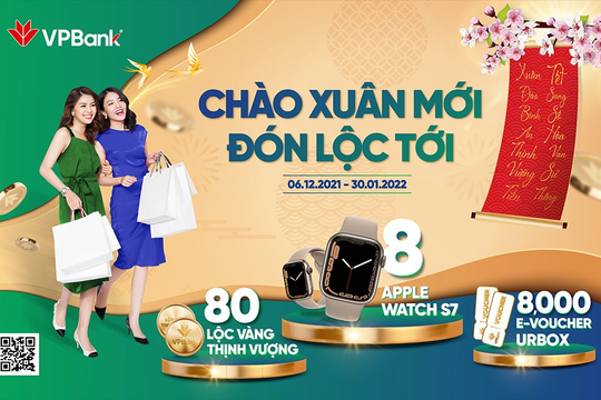 Hơn 1 tỷ đồng đã được VPBank trao tới tay khách hàng may mắn dịp đầu năm
