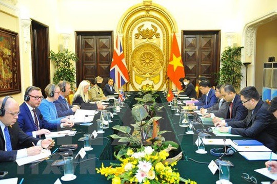 Việt Nam và Anh hợp tác phát triển quan hệ đối tác chiến lược