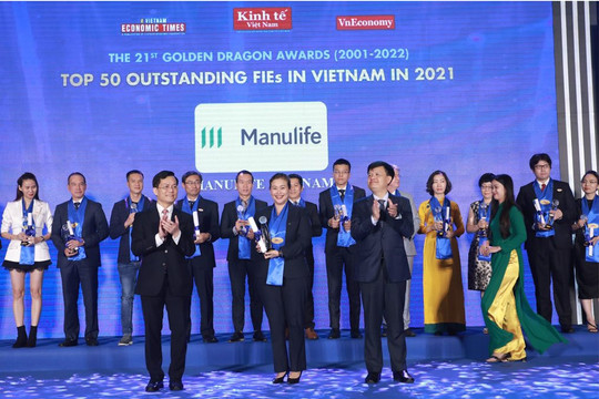 Manulife Việt Nam được vinh danh dẫn đầu về các dịch vụ và sản phẩm sức khỏe số hóa của năm