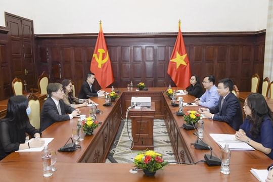 Phó Thống đốc Phạm Thanh Hà tiếp Giám đốc Cơ quan Giám sát Kinh tế vĩ mô ASEAN+3