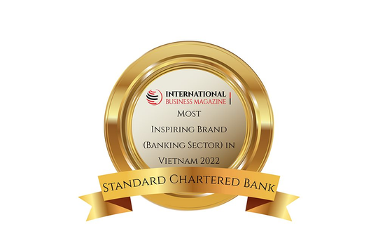 Standard Chartered được vinh danh “Thương hiệu truyền cảm hứng nhất tại Việt Nam” năm 2022
