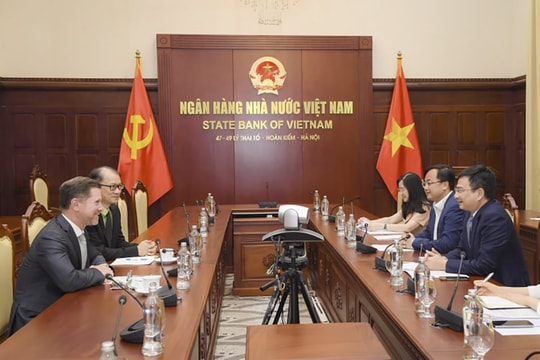 Phó Thống đốc NHNN Phạm Thanh Hà tiếp Tổng Giám đốc Ngân hàng HSBC Việt Nam