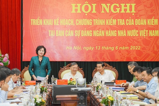 ​Đoàn Kiểm tra số 4 Ban Chỉ đạo trung ương về phòng, chống tham nhũng, tiêu cực làm việc tại Ngân hàng Nhà nước