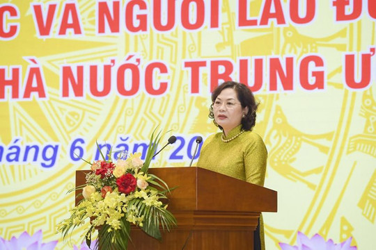 Thống đốc NHNN Nguyễn Thị Hồng: Công chức, viên chức, người lao động Cơ quan NHNN TW đóng góp tích cực vào thành tựu chung của ngành Ngân hàng