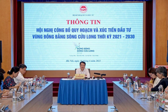 Ngày 21/6, Thủ tướng dự Hội nghị công bố quy hoạch và xúc tiến đầu tư vùng ĐBSCL