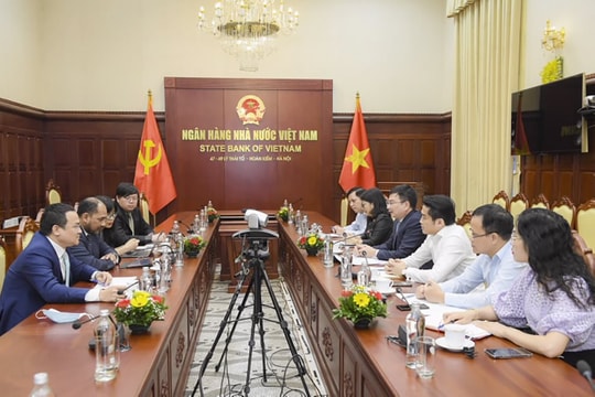 Phó Thống đốc NHNN Phạm Thanh Hà tiếp đại diện Ngân hàng Thế giới