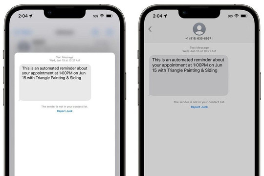 Apple nâng cấp iOS 16 cho phép báo cáo tin nhắn SMS rác