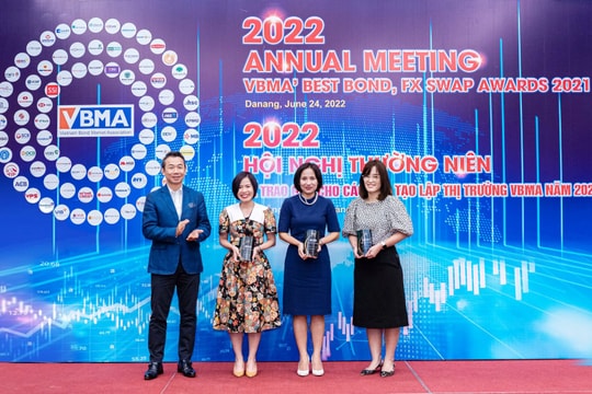 SCB nhận danh hiệu Top 3 “Nhà tạo lập thị trường giao dịch repo nhiều nhất năm 2021”
