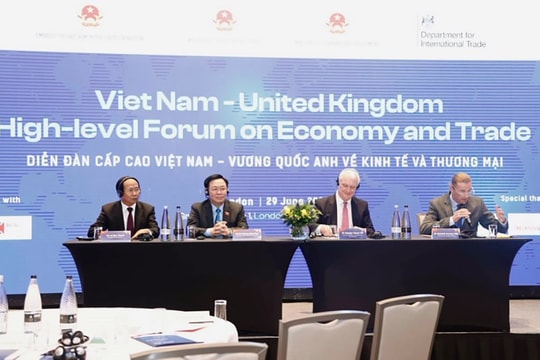 Thống đốc Nguyễn Thị Hồng tham dự Diễn đàn cấp cao về kinh tế thương mại Việt Nam – Vương quốc Anh