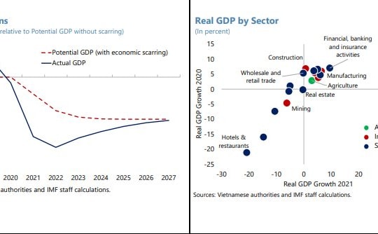 IMF: Tăng trưởng của Việt Nam năm 2022 dự kiến ​​sẽ đạt 6% và tăng lên 7,2% trong năm 2023