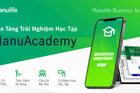 Manulife Việt Nam ra mắt nền tảng học tập ứng dụng công nghệ mới dành cho tư vấn viên tài chính