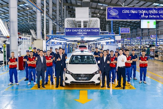 Hyundai Thành Công xuất xưởng chiếc xe Hyundai Accent thứ 85.000
