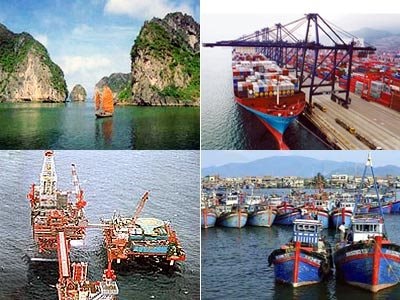 Phát triển nhanh, bền vững các ngành kinh tế biển, nhất là các lĩnh vực kinh tế biển chủ lực