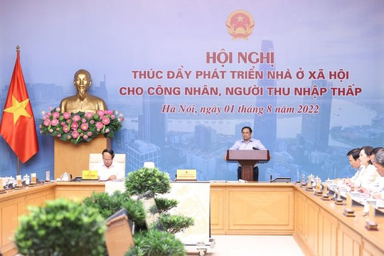 Hội nghị thúc đẩy phát triển nhà ở xã hội cho công nhân, người thu nhập thấp