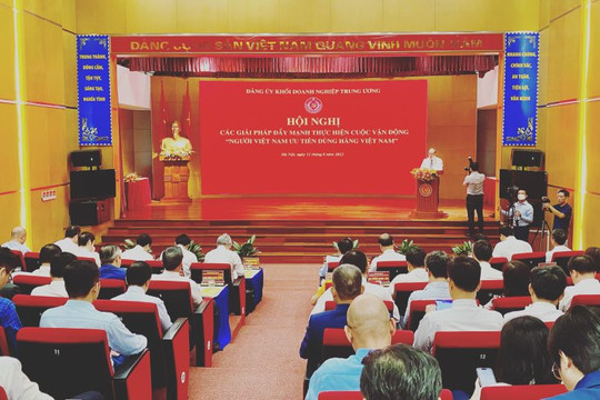 Vietcombank tham gia Hội nghị “Các giải pháp đẩy mạnh thực hiện cuộc vận động Người Việt Nam ưu tiên dùng hàng Việt Nam”