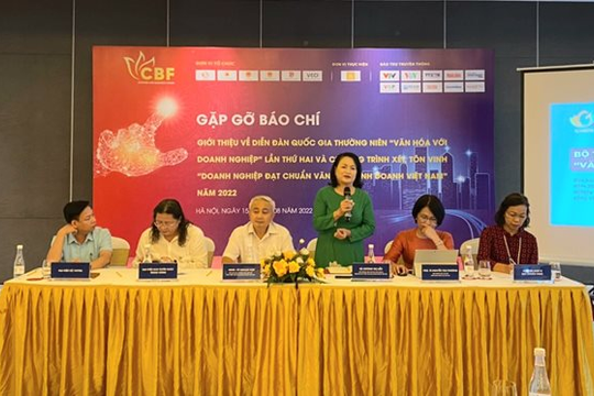 Diễn đàn quốc gia thường niên “Văn hóa với Doanh nghiệp” lần thứ hai
