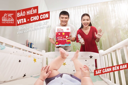 Generali Việt Nam ra mắt sản phẩm bảo hiểm đầu tư giáo dục “VITA – Cho Con”