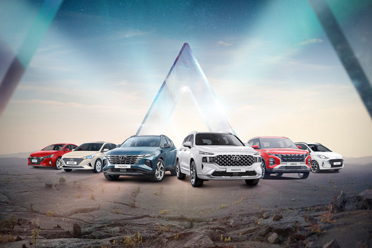 Lái thử xe Hyundai, trúng vé xem World Cup 2022